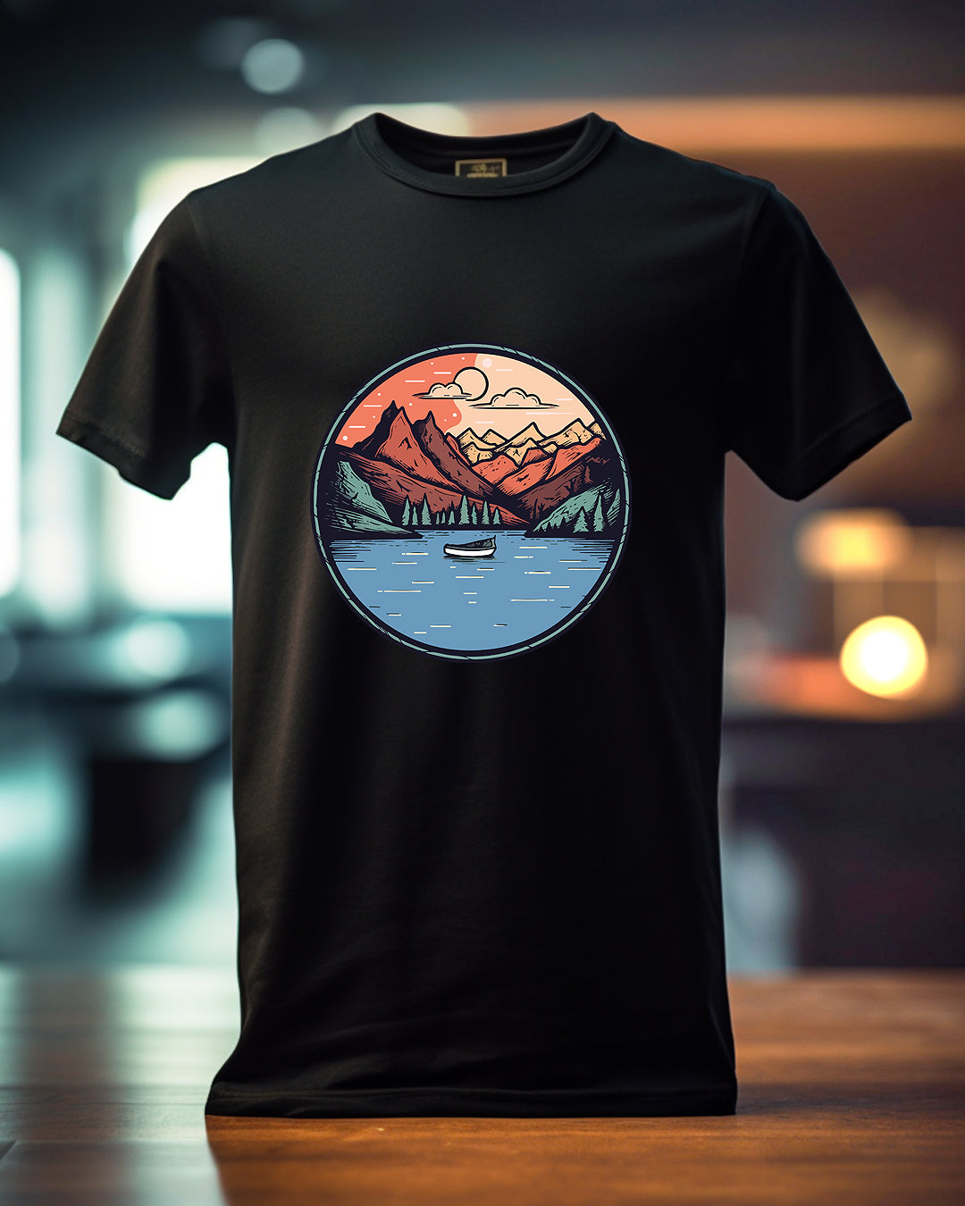 Outdoor Scene, Graphic T shirt, soft, comfy, Unisex t-shirt