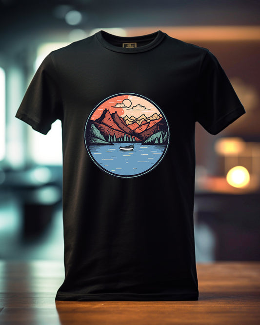 Outdoor Scene, Graphic T shirt, soft, comfy, Unisex t-shirt